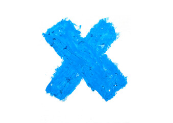 Obraz premium oil pastels shape. oil pastel on paper texture.