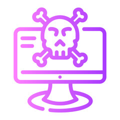 malware Gradient icon