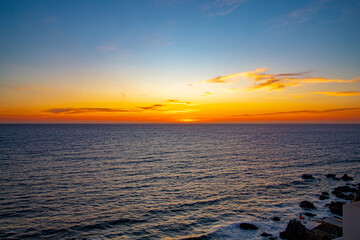 pôr-do-sol Viña del Mar Valparaíso Chile