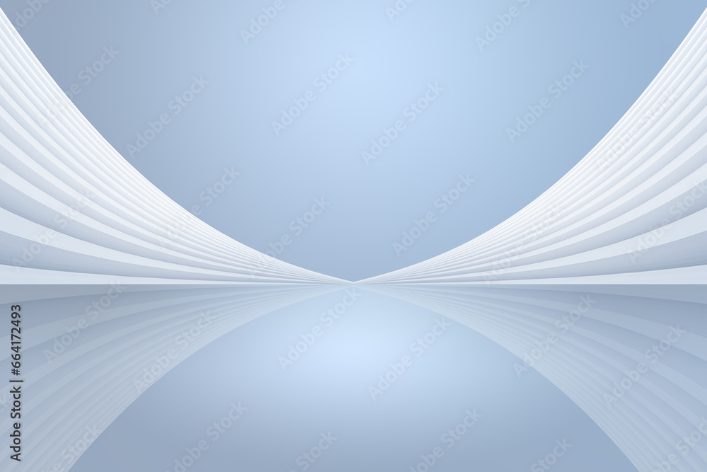 Poster white atmosphere simple artificial square space scene