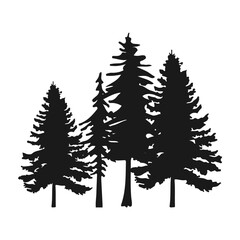 Christmas Tree Silhouette