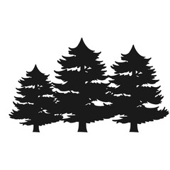 Christmas Tree Silhouette