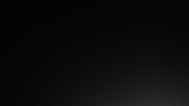 Seamless looping rotate lighting animation of the carbon fabric deep black texture.