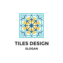 Abstract ornament template illustration vector design