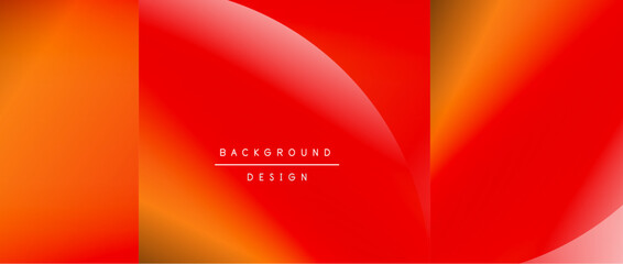 Bright color circle and round element minimal geometric abstract background for posters, covers, banners, brochures, websites