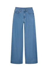 blue jeans isolated on white