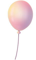 Balloons floating in the air