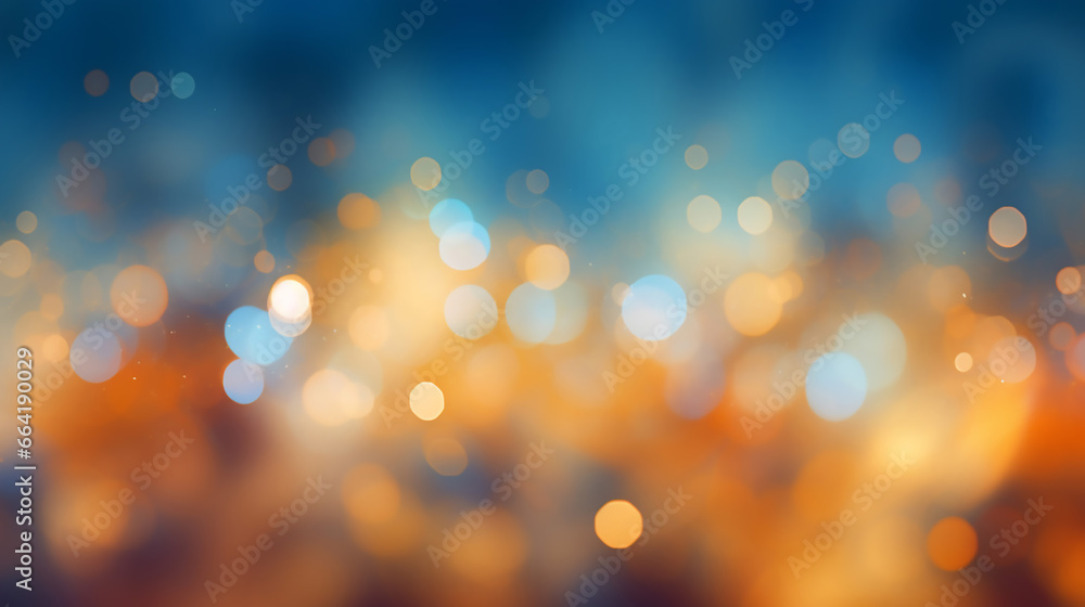 Wall mural amazing abstract bokeh background blur