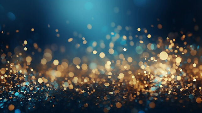 Amazing Background of Abstract Glitter Lights