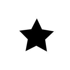 Star icon vector