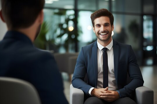 business people in a recuiting interview