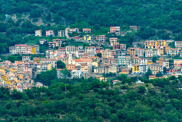 Town of Seui - Sardinia - Italy