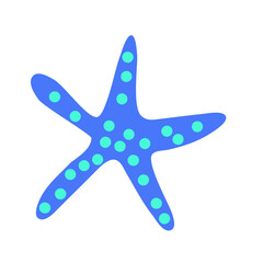 Obraz premium Starfish Cartoon Vektor 