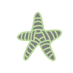 Starfish Cartoon Vektor 