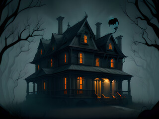 haunted house halloween
