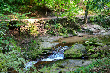 Geroldsauer Wasserfall in Baden-Baden, Deutschland