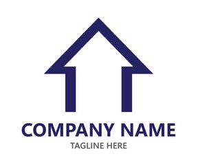 Real estate company logo bussiness