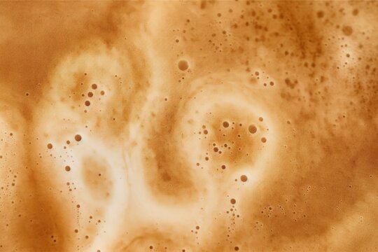 Coffee foam texture.