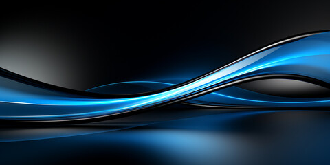 Black blue abstract modern background