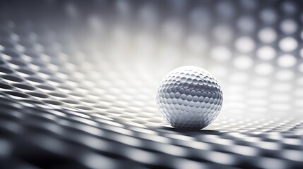 A golf ball for speed, accuracy, and control, highlighting its intricate details against a sleek modern background.