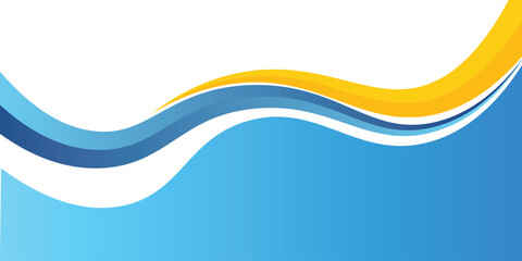 abstract blue and orange curve vector background, Smart design for business advertising. Abstract Vector, science, futuristic, energy technology concept