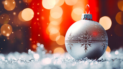 Close-up of Christmas Ornament