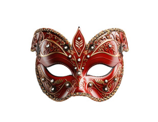 Carnival mask isolated on white transparent background, PNG