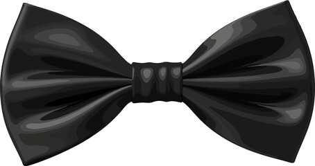 Black bow tie clip art