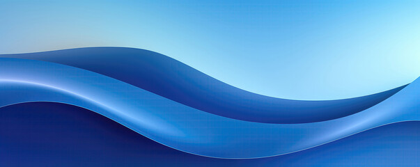 Obraz premium Abstract Gradient Background, Blending Shades Of Blue And Skyinspired Elements