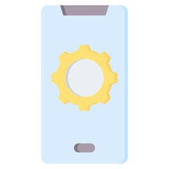 Mobile Device Flat Icon