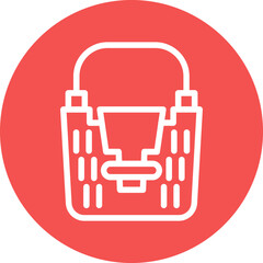 Vector Design Handbag Icon Style