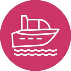 Vector Design Boat Icon Style