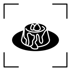 Vector illustration. Set of contour icons. Line icons of desserts and sweet food. Candy icon set, editable stroke.