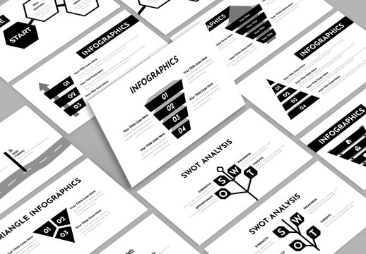 Business Infographic Presentations Template Layout
