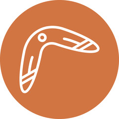 Vector Design Boomerang Icon Style
