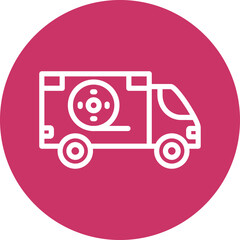 Vector Design Film Distribution Icon Style