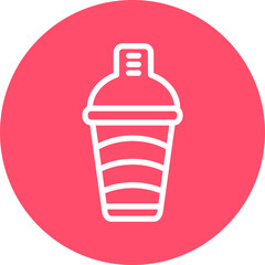 Vector Design Cocktail Shaker Icon Style