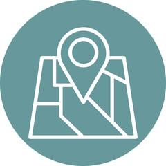 Vector Design Map Icon Style