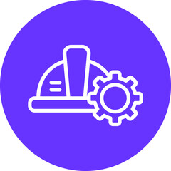Vector Design Engineering Setting Icon Style
