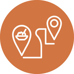 Vector Design Tracking Icon Style