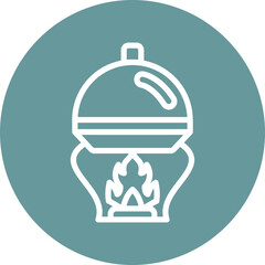 Vector Design Chafing Dish Icon Style