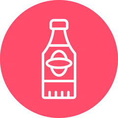 Vector Design Bottle Icon Style