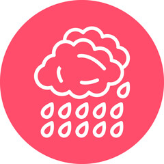 Vector Design Rain Icon Style