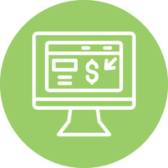 Vector Design Crowdfunding Portal Icon Style