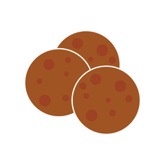 cookie icon vector