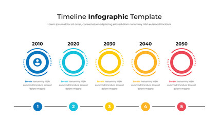 Design template for infographics