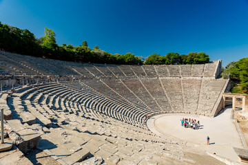 Epidaurus, Greece. Ancient Theatre of Asclepieion