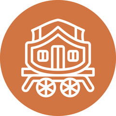 Desert Carriage Icon Style