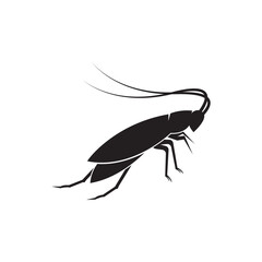 Cockroach icon,vector illustration logo design