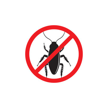 recommend clip art: Cockroach icon,vector illustration logo design